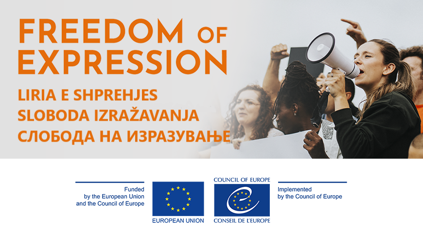 La deuxième édition du cours en ligne sur la liberté d'expression est désormais disponible en albanais, bosniaque, macédonien, monténégrin et serbe