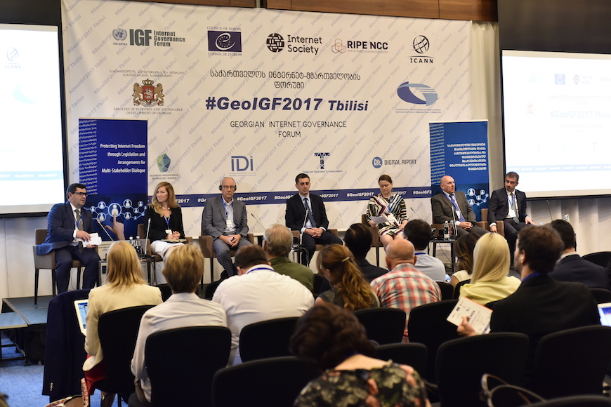 National internet Governance Forum 2017 in Georgia