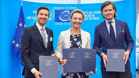 Partenariat numérique du Conseil de l'Europe : deux nouveaux partenaires