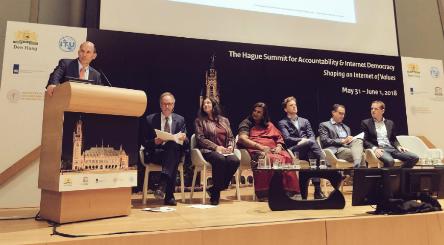 Council of Europe at the first The Hague Summit for Accountability and Internet Democracy