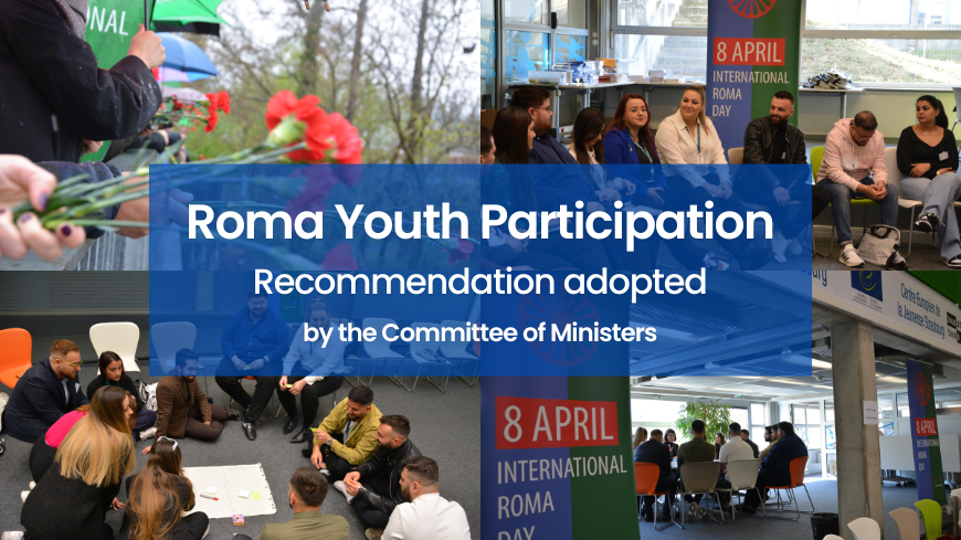 Roma Youth Participation - Recommendation adopted by the Committee of Ministers