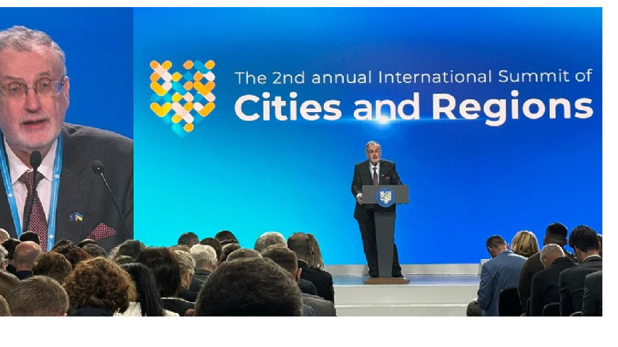 High-level Congress delegation to the Second International Summit of Cities and Regions in Ukraine