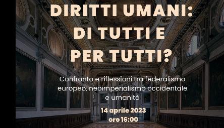 In Venice the Conference: “Human rights: of all and for all?”
