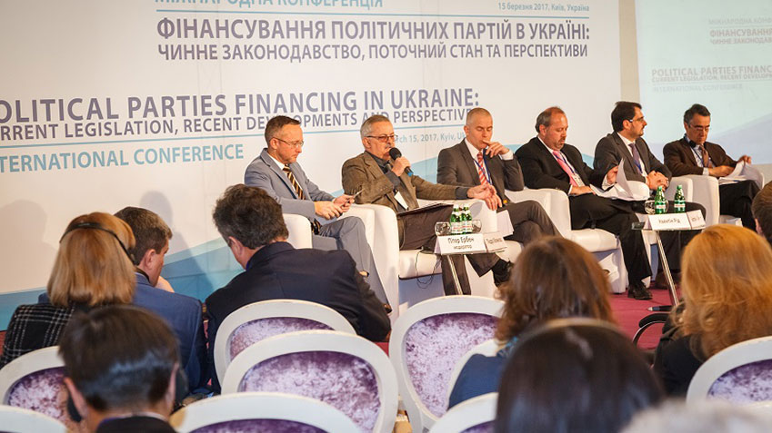 Council of Europe, representatives of national authorities and civil society organisations discussed recent developments and perspectives of political parties financing in Ukraine