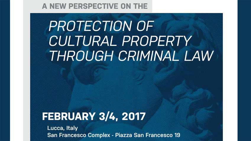 A new perspective on the protection of cultural property through criminal law