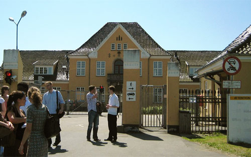 Centre for asylum seekers in Sandholm, Denmark
