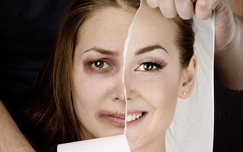 Violence against women - copyright Shutterstock