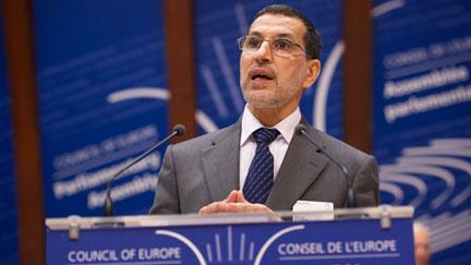 Le Ministre marocain des affaires étrangères, Saad Dine El Otmani