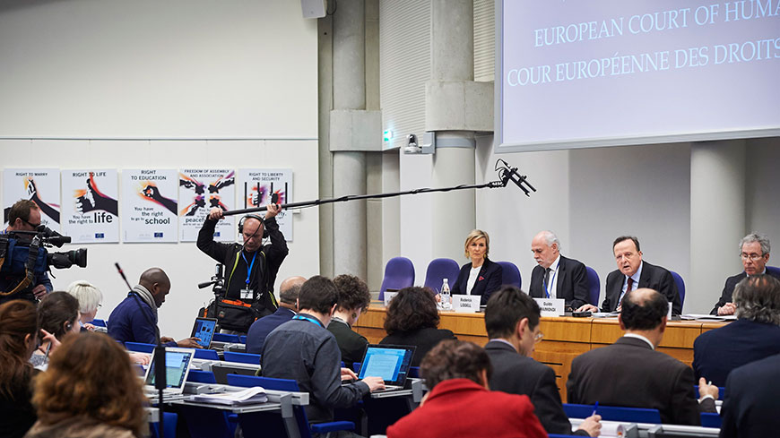 Le président Raimondi présente les résultats de la Cour européenne des droits de l'homme pour 2016