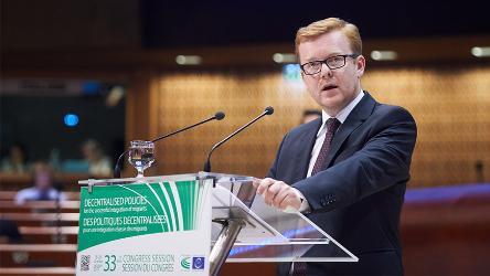 Petr Mlsna: „Podpora místní a regionální demokracie je jednou z hlavních priorit českého předsednictví Výboru ministrů“