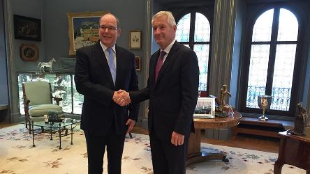 Visita ufficiale del Segretario generale a Monaco