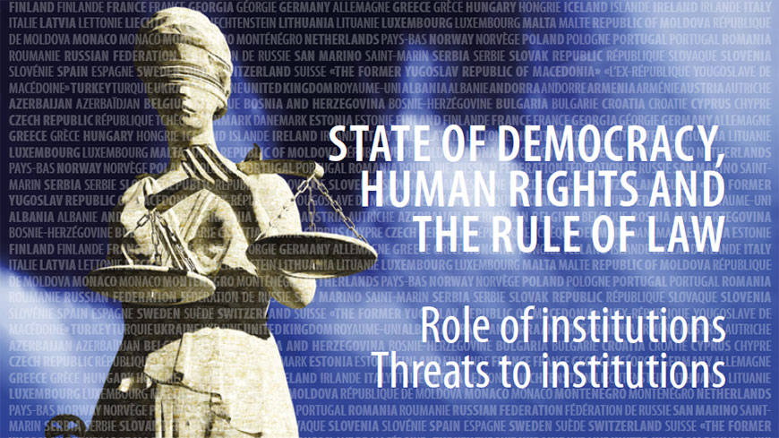Rapport 2018 du Secrétaire Général : Le rôle des institutions et les menaces dont elles sont l’objet.