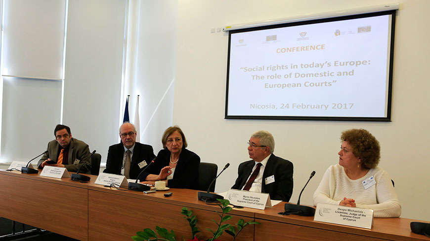 Strengthened social rights needed to face frustration in Europe: Cyprus conference