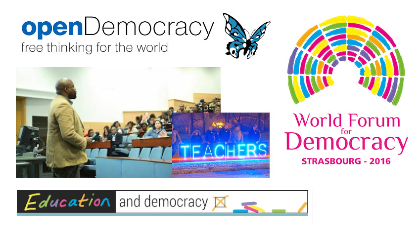 Le Forum mondial de la démocratie sur openDemocracy