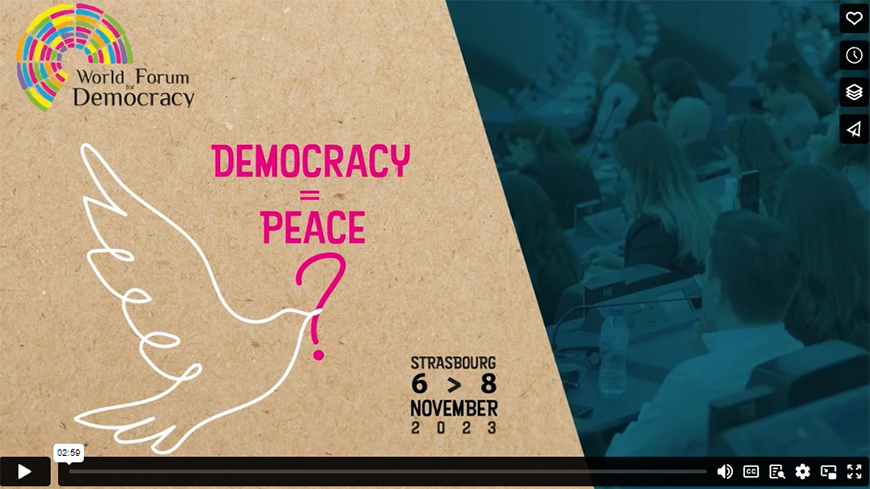 World Forum for Democracy 2023: After Movie