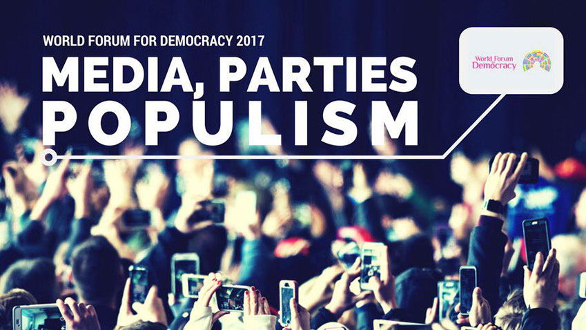 Forum mondial de la démocratie 2017: appel à manifestation d'intérêt pour la présentation d'initiatives