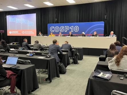 10e session de la Conférence des États parties à la Convention nationale des Nations Unies contre la corruption (COSP-10)