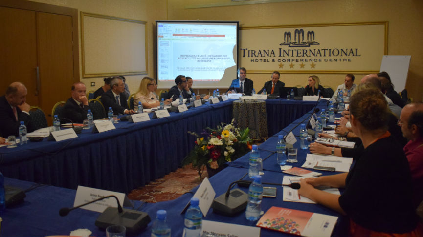 Roundtable on the implementation of a new electronic system for the High Inspectorate for Declaration and Audit of Assets and Conflict of Interest (HIDAACI)