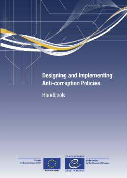 Designing and Implementing Anti-corruption Policies - Handbook cover