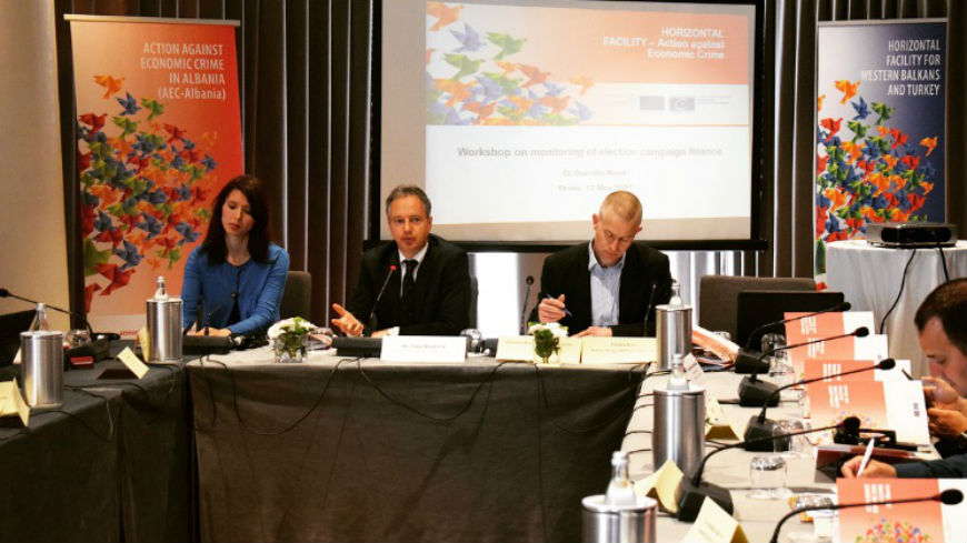 Albanian NGOs and Media receive training on monitoring election campaign finances