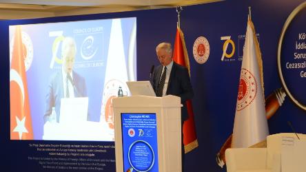 International Conference and closing ceremony under the framework of the project “Improving the Effectiveness of Investigation of Allegations of Ill-treatment and Combating Impunity” in Turkey