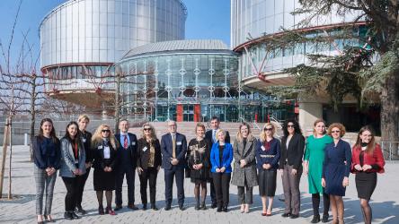 The study visit to the International Court of Arbitration, French Association for Arbitration and the Council of Europe for the representatives of the State Advocate of Albania