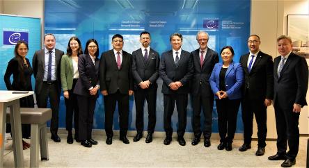 Brussels Office received the Delegation of the judicial authorities of Mongolia.