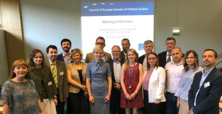 The Directors of the Schools of Political Studies held their Spring meeting
