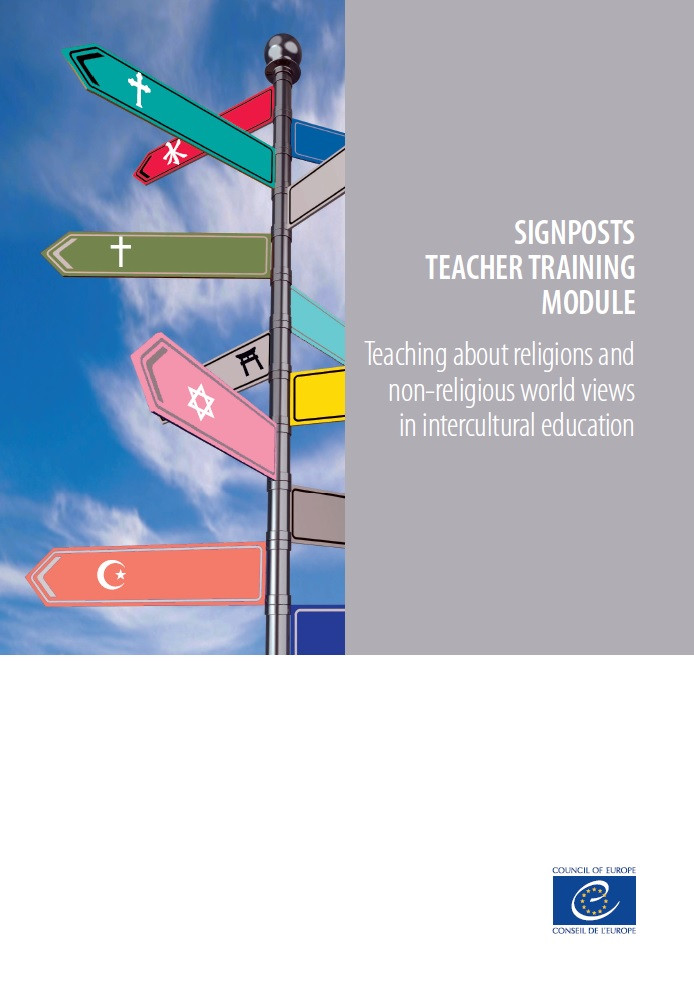 Cover of the publication "Signposts teacher training module"