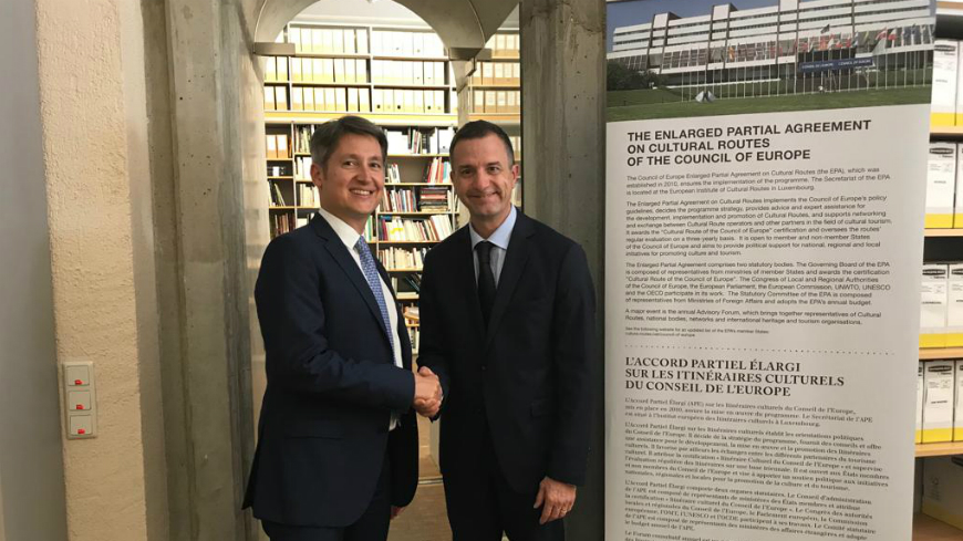 Austria : Deputy Permanent Representative visits the EPA Headquarters in Luxembourg