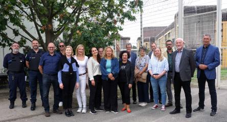Members and participants of the 33rd PC-CP WG meeting visited the pre-trial detention centre in Strasbourg