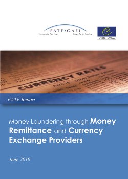 Money laundering through Money Remittance and Currency Exchange Providers - Study