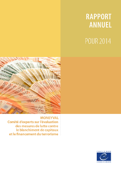 Rapport annuel 2014 de MONEYVAL (2015)