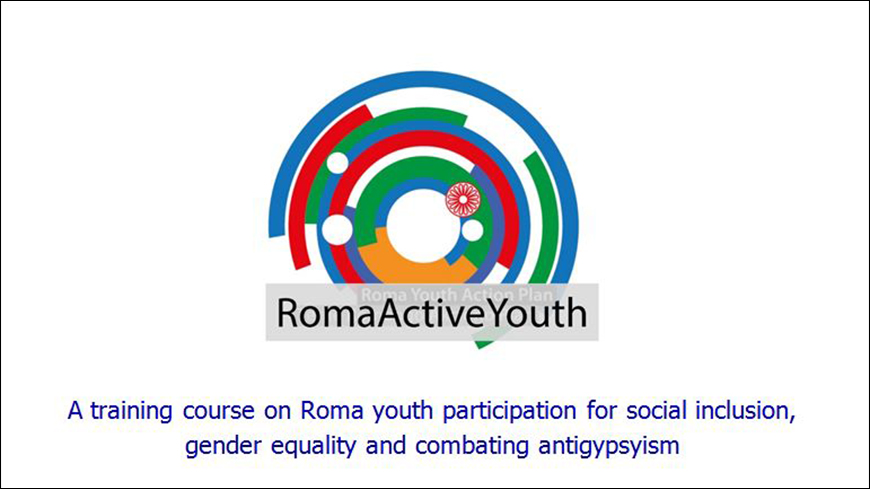 Call for participants: A training course on Roma youth participation for social inclusion, gender equality and combating antigypsyism
