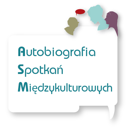 Logo - Autobiografii Spotkań Międzykulturowych