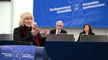 Презентация годового отчета о деятельности Комиссара по правам человека за 2023 год перед Парламентской Ассамблеей Совета Европы