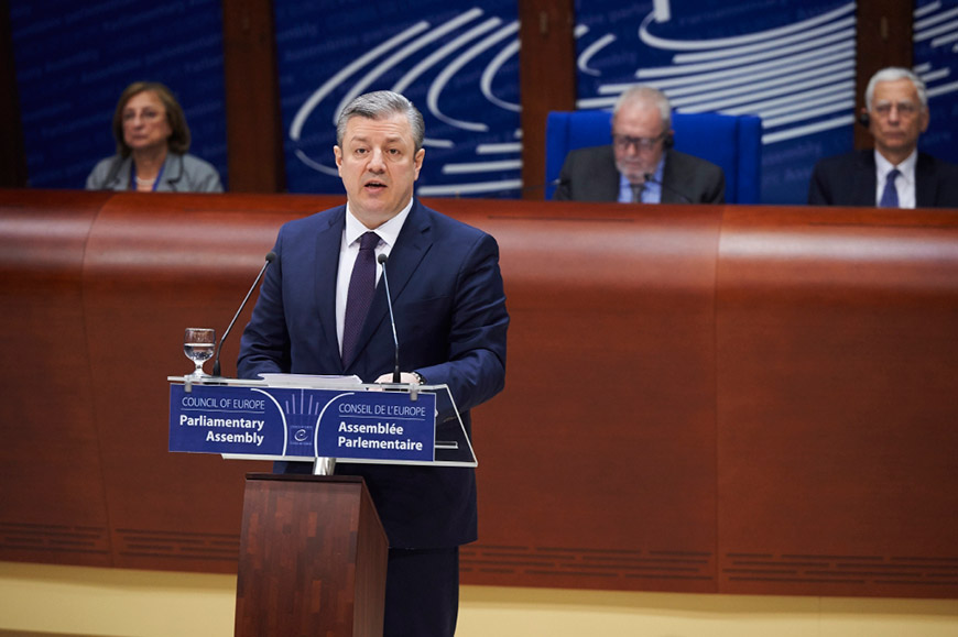 Georgian Prime Minister underlines Georgia’s embrace of European values