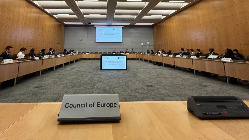 Présentation des activités du Conseil de l’Europe sur l’intelligence artificielle (IA) lors du Dialogue sur l’IA OCDE – Union Africaine