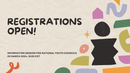 Enregistrements ouverts: session d'information du FEJ pour les conseils nationaux de la jeunesse