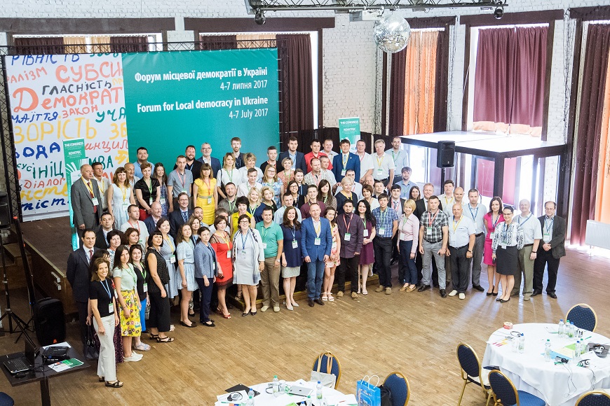 Forum for Local Democracy in Ukraine: mayors, councillors and young local leaders commit to strengthen good local governance