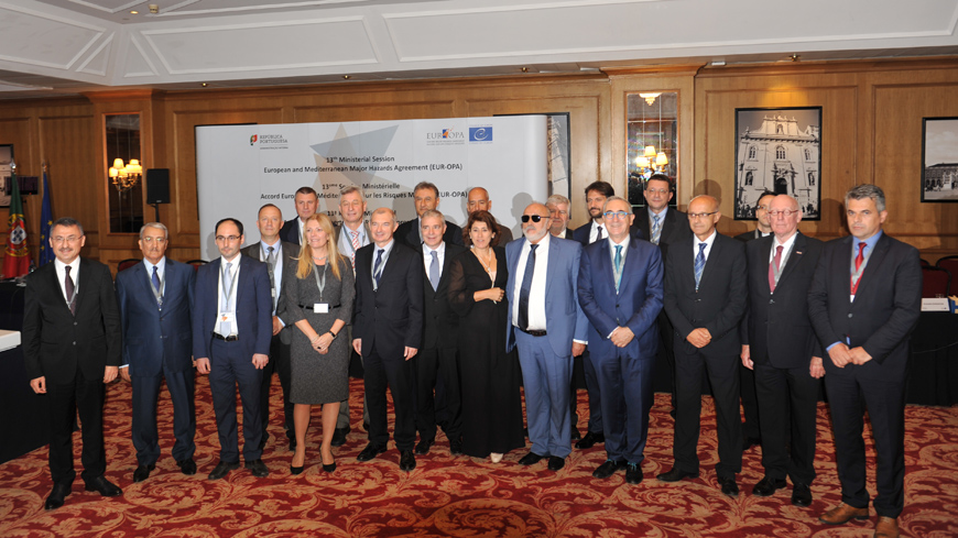 EUR-OPA Hazards Ministerial Conference in Lisbon: Building more disaster resilient societies