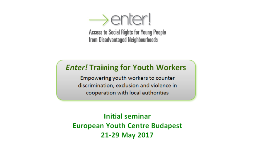 Enter! Training for Youth Workers