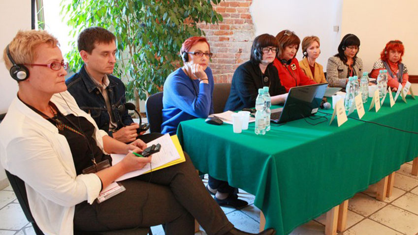 Table ronde des Cités interculturelles dans le cadre du Congrès des initiatives pour l’Europe de l’Est 2015 à Lublin