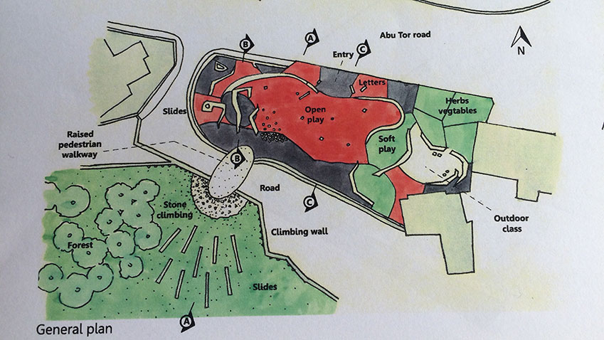 Image 2 – General playground plan - Naomi Park