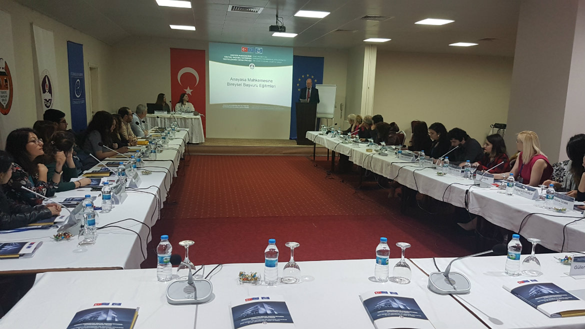 In-service Training Seminar on Individual Application Procedure for Lawyers in Aydın and Muğla
