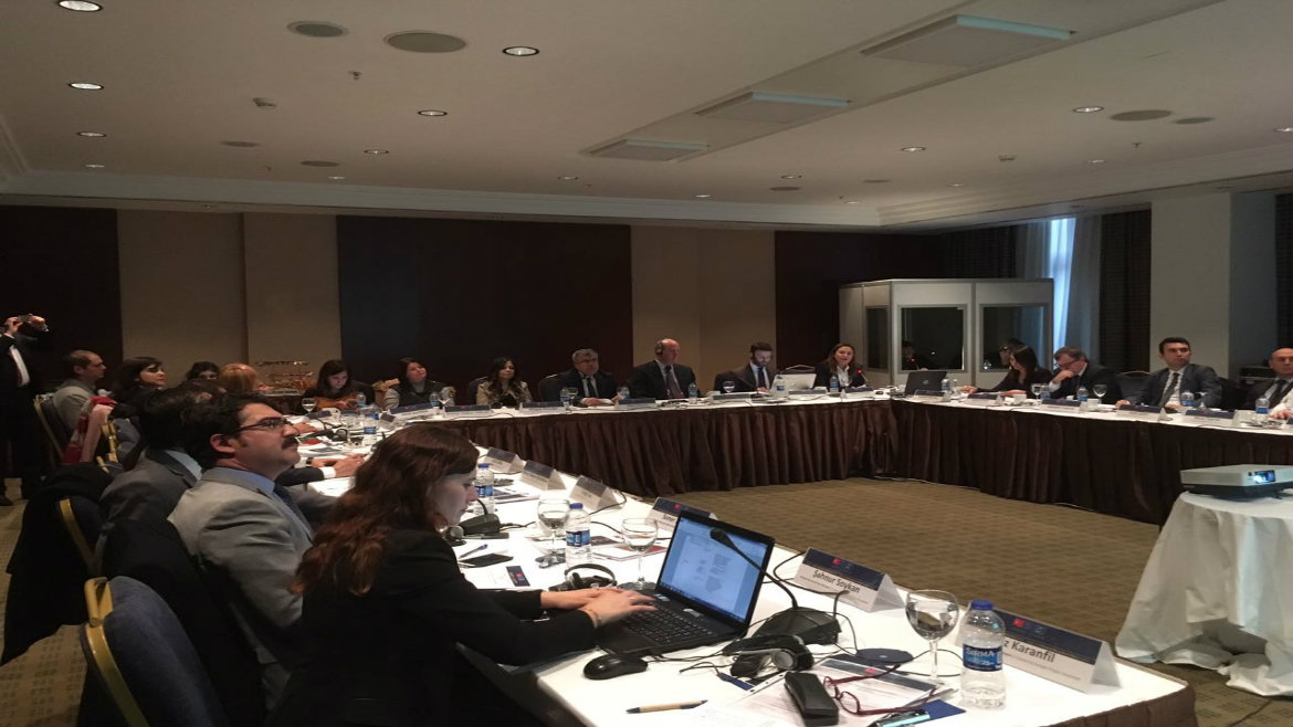 “Türkiye’de Yargı Etiğinin Güçlendirilmesi” Projesinin 2. Yönlendirme Komitesi Toplantısı