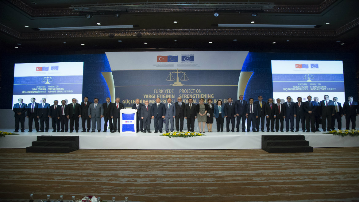 Project on Judicial Ethics was launched in Turkey