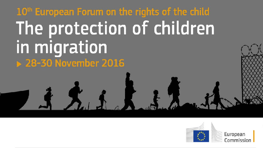 10th European Forum on the Rights of the Child: protecting children in migration