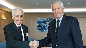 Secretary General meets new Chief Ombudsman of Turkey