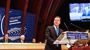David Cameron a favore di una riforma della Corte europea dei diritti dell’uomo David Cameron a favore di una riforma della Corte europea dei diritti dell’uomo